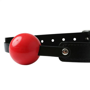 Sex & Mischief Solid Ball Gag Red Buy in Singapore LoveisLove U4Ria