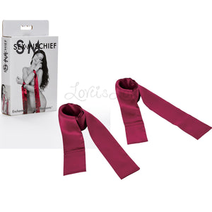 Sex & Mischief Enchanted Silky Sash Restraints Red Buy in Singapore LoveisLove U4Ria 