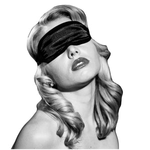 Sex & Mischief Satin Blindfold Black Buy in Singapore LoveisLove U4ria 