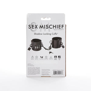 Sex & Mischief Shadow Locking Cuffs buy in Singapore LoveisLove U4ria