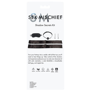 Sex & Mischief Shadow Secrets Kit Black Buy in Singapore LoveisLove U4Ria 