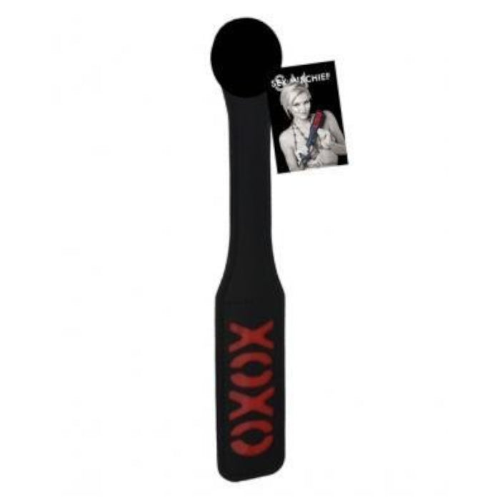 Sex & Mischief Impressions XOXO Paddle Black 