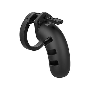 Shots Mancage Silicone Chastity Cage Model 21 4.5 Ilove is love buy sex toys in singapore u4ria loveislovenches in Length Black 