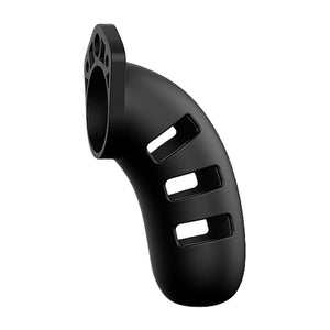 Shots Mancage Silicone Chastity Cage Model 21 4.5 Ilove is love buy sex toys in singapore u4ria loveislovenches in Length Black 
