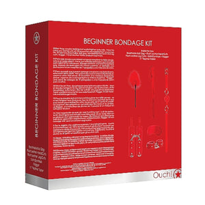 Shots Ouch Beginners Bondage Kit Red buy in Singapore LoveisLove U4ria