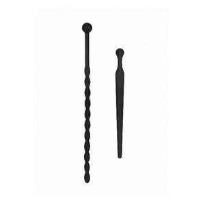 Shots Ouch Silicone Beginners Plug Set Urethral Sounding Black Buy in Singapore LoveisLove U4Ria 