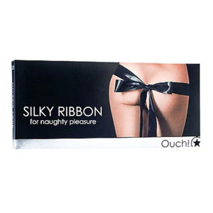 Shots Ouch Silky Ribbon Black or Red Buy in Singapore LoveisLove U4Ria