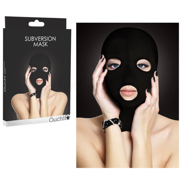 Shots Ouch! Subversion Mask Black