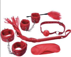 Shots Ouch! Beginners Bondage Kit Red