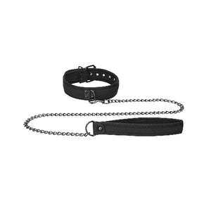 Shots Ouch! Puppy Play Collar With Leash Neoprene Black Buy in Singapore LoveisLove U4Ria 