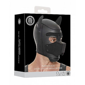 Shots Ouch! Puppy Play Hood Neoprene Black Buy in Singapore LoveisLove U4Ria