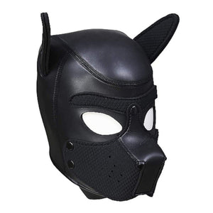 Shots Ouch! Puppy Play Hood Neoprene Black Buy in Singapore LoveisLove U4Ria