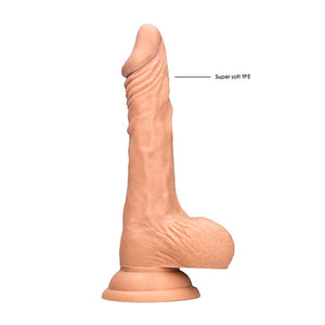 Shots RealRock Dong With Testicles 7 inches/17 cm or 8 inches/20 cm love is love buy sex toys in singapore u4ria loveislove