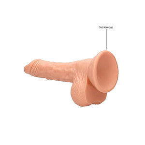 Shots RealRock Dong With Testicles 7 inches/17 cm or 8 inches/20 cm love is love buy sex toys in singapore u4ria loveislove