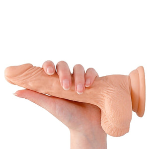 Shots RealRock Dong With Testicles 7 inches/17 cm or 8 inches/20 cm love is love buy sex toys in singapore u4ria loveislove