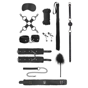 Shots Ouch Intermediate Bondage Kit Black Buy in Singapore LoveisLove U4Ria 