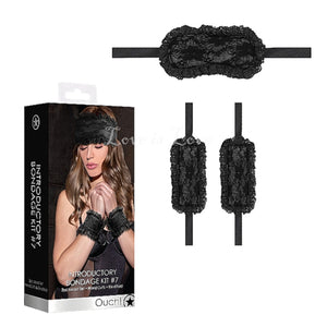 Shots Ouch Introductory Bondage Kit #7 Black Buy in Singapore LoveisLove U4Ria 