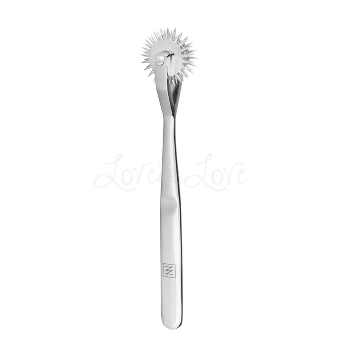 Sinner Gear Unbendable Stainless Steel Wartenberg Pinwheel 3-Wheels Silver