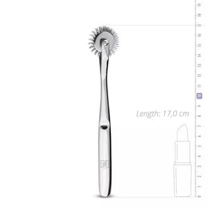 Sinner Gear Unbendable Stainless Steel Wartenberg Pinwheel 3-Wheels Silver love is love buy sex toys in singapore u4ria loveislove