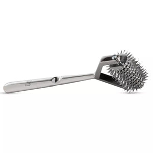 Sinner Gear Unbendable Stainless Steel Wartenberg Pinwheel 10-Wheels Silver love is love buy sex toys in singapore u4ria loveislove