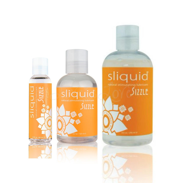Sliquid Naturals Sizzle Water Based Stimulating Lube