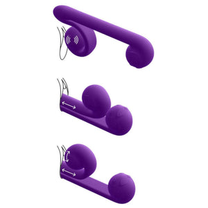 Snail Vibe Duo Vibrator Purple Buy in Singapore LoveisLove U4Ria 