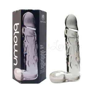 Spartacus Blown Realistic Glass Dildo