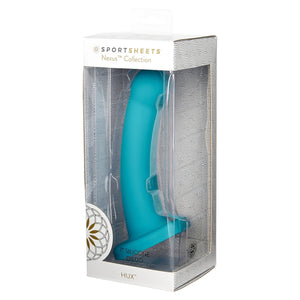 Sportsheets Hux 7 Inch Silicone Dildo Turquoise Buy in Singapore LoveisLove U4Ria 