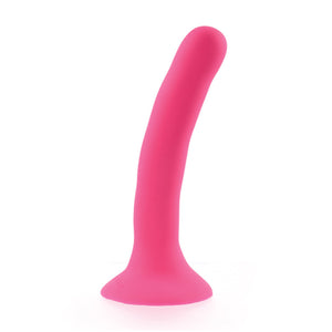 Sportsheets Merge Collection Pink Please Silicone Dildo 5.25 Inch Pink Buy in Singapore LoveisLove U4Ria 