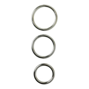 Sportsheets Seamless Metal O-Ring 3 Pack (1.5 and 1.75 and 2 Inches) buy at LoveisLove U4Ria Singapore