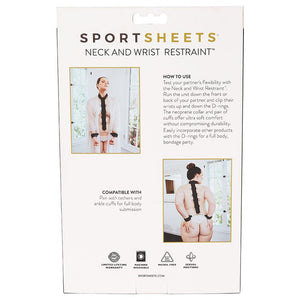 Sportsheets Neck And Wrist Restraint buy at LoveisLove U4Ria Singapore