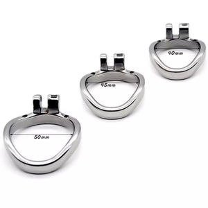 Stainless Steel Curved Ring for Chastity Cages 40 mm or 50 mm love is love buy sex toys singapore u4ria