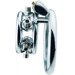Stainless Steel Open Chastity Ring with Pointed Screws Chastity Cage with 45 mm Ring love is love buy sex toys singapore u4ria