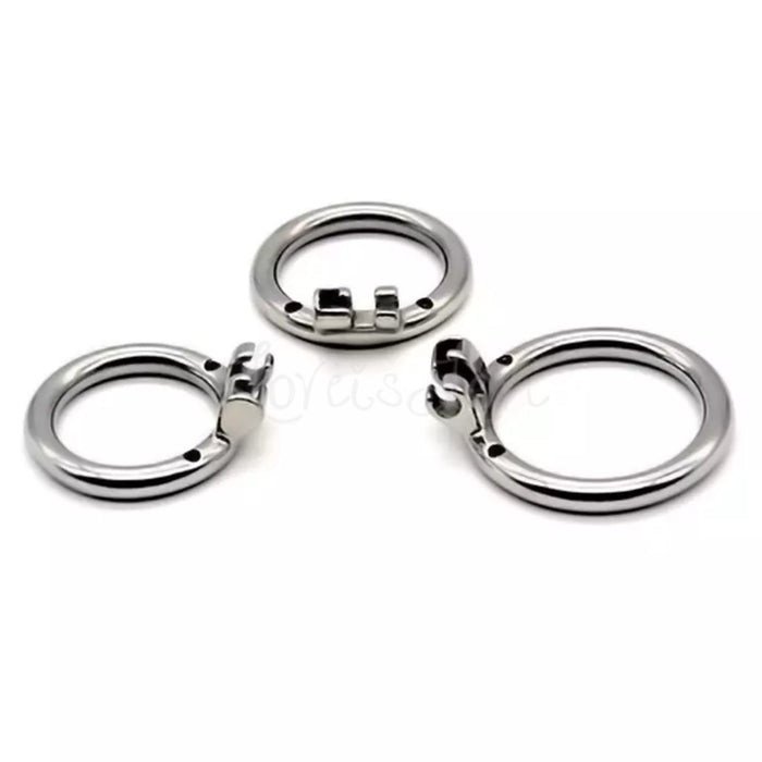 Stainless Steel Round Ring for Chastity Cages 40 mm or 50 mm