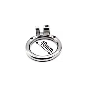 Stainless Steel Ring for Chastity Cages 40 mm or 50 mm love is love buy sex toys singapore u4ria