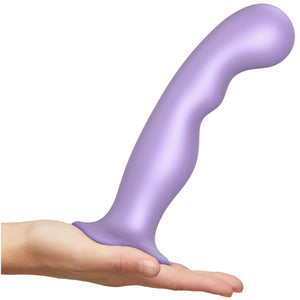 Strap-On-Me Hybrid Collection Silicone Dildo Plug P&G Metallic Lilac Size M Buy in Singapore LoveisLove U4Ria 