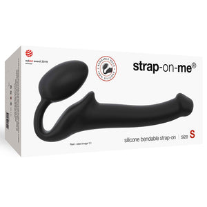 Strap-On-Me Non-Vibrating Semi Realistic Bendable Strap-On Silicone Dildo