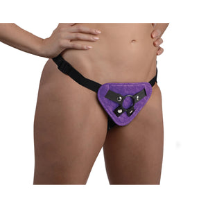 Strap U Burlesque Universal Corset Harness Purple  buy in Singapore LoveisLove U4ria