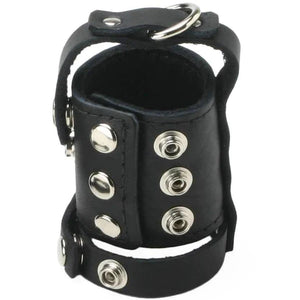 Strict Leather Cock Strap And Ball Stretcher (Good Reviews)