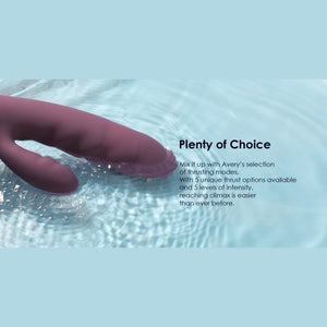Svakom Avery Thrusting Rabbit Vibrator (Authuorized Dealer) Award-Winning & Famous - Svakom love is love buy sex toys in singapore u4ria loveislove
