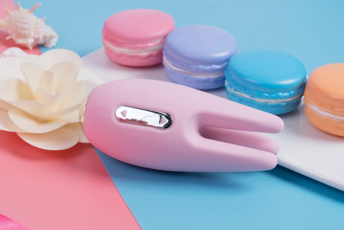 Svakom Cookie Sensual Foreplay Massage Vibrator Pink (Authorized Dealer)