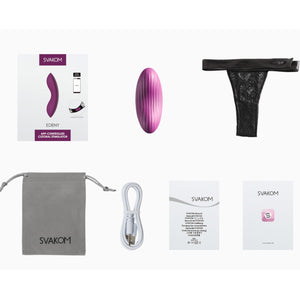 Svakom Edeny App-Controlled Clitoral Stimulator (Comes With Lace Underwear) buy in Singapore LoveisLove U4ria