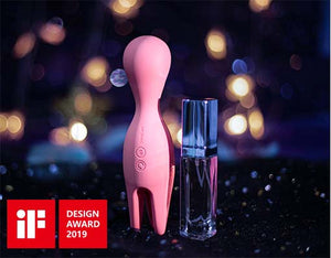 Svakom Nymph Soft Moving Finger Vibrator Pale Pink (German iF Product Design Award) buy at LoveisLove U4Ria Singapore