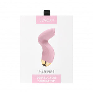 Svakom Pulse Pure Deep Suction Stimulator with Pulse Technology love is love buy sex toys in singapore u4ria loveislove