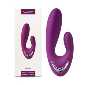 Svakom Vesper Strong Dual Motor Warming Vibrator