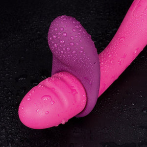 Svakom Winni Wearable Remote Control Clitoris Stimulating Vibrating Penis Ring Violet buy at LoveisLove U4Ria Singapore