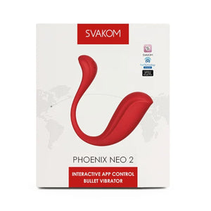 Svakom Phoenix Neo 2 Interactive App Control Bullet Vibrator Buy in Singapore LoveisLove U4Ria 