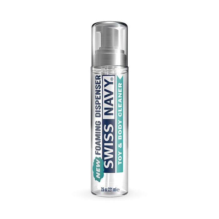 Swiss Navy New Foaming Dispenser Toy & Body Cleaner 7oz/207ml