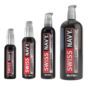 Swiss Navy Silicone Anal Lubricant 5ml or 1 oz or 2 oz or 4 oz or 8 oz or 16 oz -Anal Lubes & Creams Swiss Navy Buy In Singapore u4ria Love is Love Sex Toys