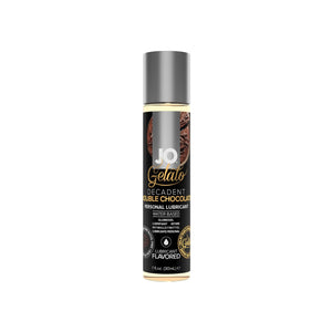 System JO Gelato Decadent Double Chocolate Water-Based Personal Lubricant 30 ml 1 fl oz or 120 ML 4 FL OZ buy in Singapore LoveisLove U4ria